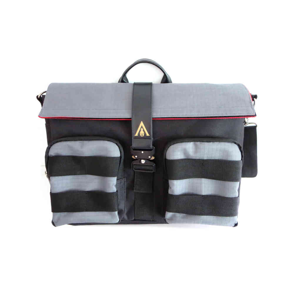 Assassin's Creed - Washed Look Schoudertas - Grijs